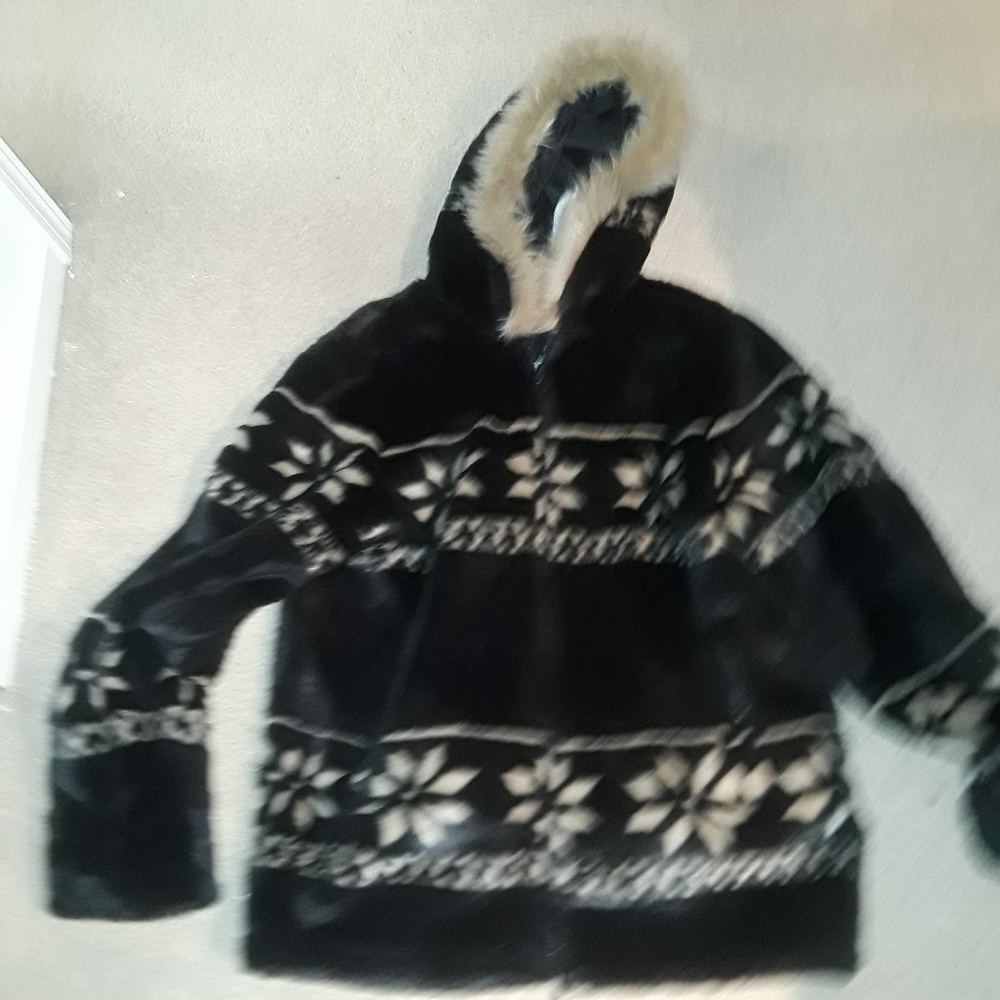 Womens Faux Fur Coat
